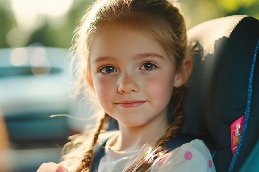 kids' seat belt safety adjuster